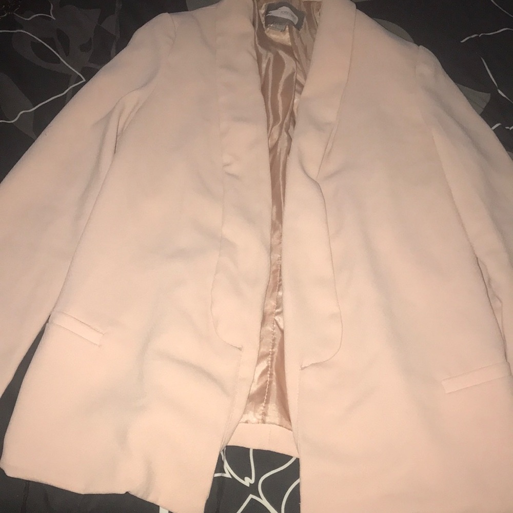 Pink blazer
